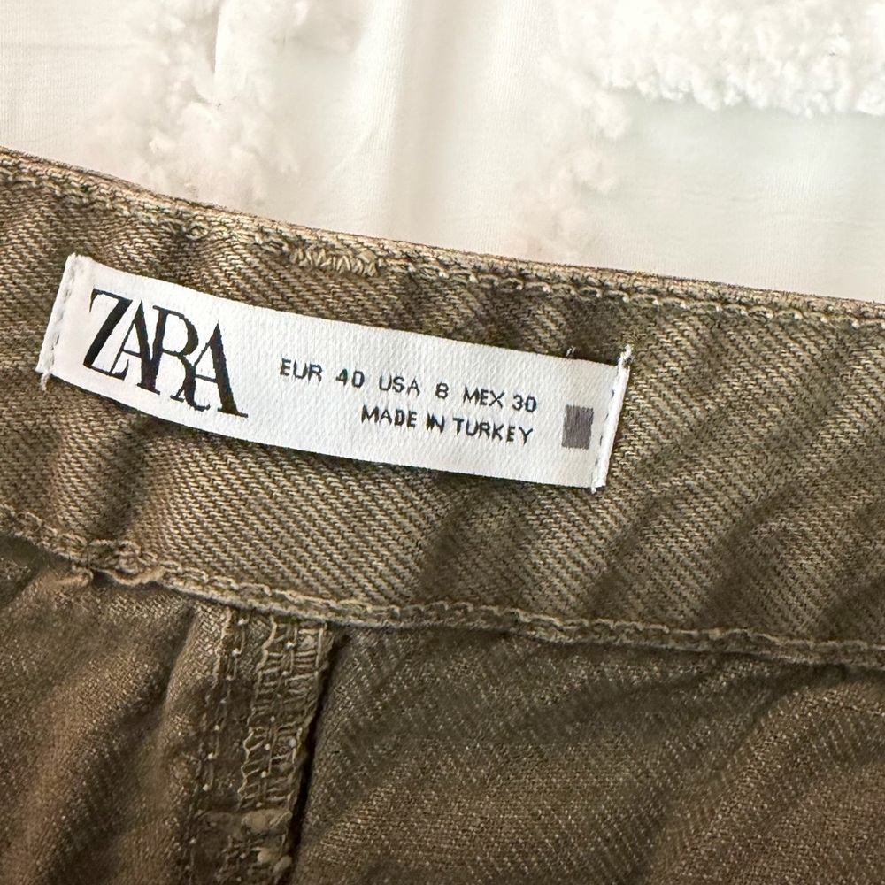 Zara Women's Wide Leg Jeans - Picture 3 of 11